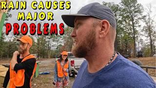 FLOODED MAJOR PROBLEM |tiny house, homesteading, off-grid, cabin build, DIY HOW TO sawmill tractor