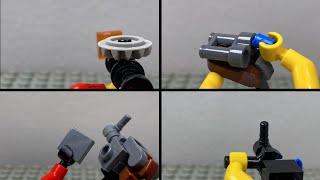 Lego first person stop motion weapons tests part 8