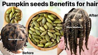 Pumpkin seeds Benefits for hair Growth!