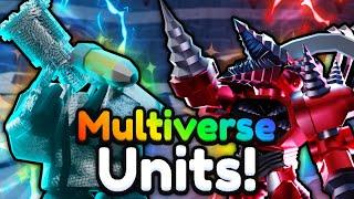 I Used ONLY Multiverse Units In Toilet Tower Defense..