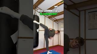 What’s the most COMMON martial arts injury?