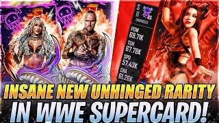 INSANE NEW UNHINGED RARITY IN WWE SUPERCARD!!!!