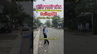 ĐẤT PHÚCTAAN, THÀNH PHỐ MỚI BÌNH DƯƠNG, ĐƯỜNG N6 SÁT D12 GẦN TRƯỜNG HỌC
