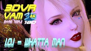 I.O.I - Whatta Man, Dance in the Skyrim Temple, MMD, Skyrim寺院でダンス 3DVR180 VaM 8K 60FPS