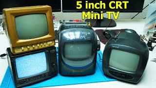 I Love Black & White Portable Mini Tv's