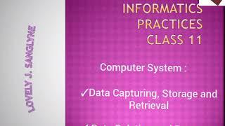 #Lesson 5: Data capturing, storage and retrieval,Data deletion and recovery