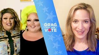 Drag Out The Vote + Secretaries of State Collab: Drag Ambassadors & Jocelyn Benson, MI