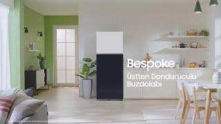 Bespoke Üstten Donduruculu Buzdolabı ile şık ve özgün mutfaklar