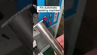 Fin automatic welding machine