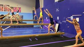 Level 4-7 Beam Live with Coach Victoria