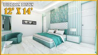 Master Bedroom Interior Design | 12 x14 feet #bedroomdesign #interiordesign #bedroom #bedroomdecor