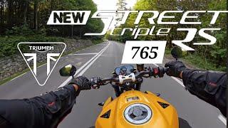 2024 Triumph Street Triple 765 RS - POV Ride - HD Exhaust Sound