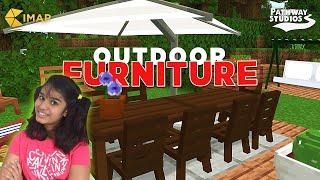 Outdoor Furniture By Pathway Studios | A Minecraft Marketplace Furniture Map