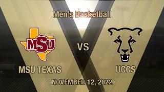 UCCS Sports - Men's Basketball vs Midwestern State