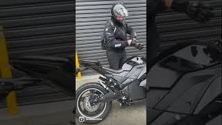 Electric Motorcycle Test Ride