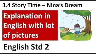 STORY TIME NINA'S DREAM! CLASS 2/STORY TIME -NINA'S DREAM LESSON 3.4. CLASS ENGLISH RASHMI SUDEV