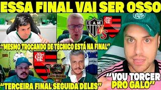 SECADORES LIGADOS! TERCEIRA FINAL SEGUIDA DO "FLAMENGO" VOU TORCER PARA O GALO MAS VAI SER DIFÍCIL