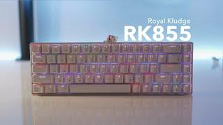 Royal Kludge RK855 (RK68) Unboxing & Typing Sounds (TTC Reds)