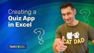 Creating a Quiz App in Excel from scratch