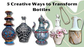 5 Creative Ways to Transform Glass Bottles