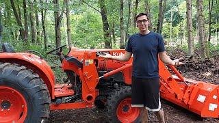 KUBOTA GAVE US A TRACTOR... all we had to do was pay for it