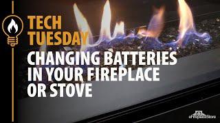 Tech Tuesday: Changing Fireplace Batteries - eFireplaceStore