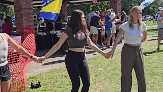 Kozarački Piknik Chicago 2024 & kolo 01/ 4.K by Bosanski Adeti.*#live#dance#vlog#music#video#bosnia