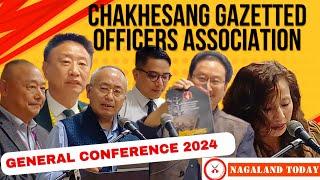 Chakhesang Gazetted General Conference 2024 @ Capital Convention Centre Kohima on September 28 #CGOA