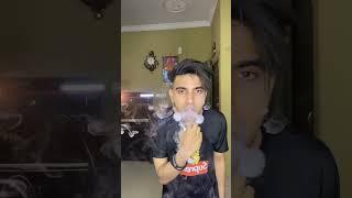 Double smoke rings cheerios hookah tricks hookah bar hukka bar vape tricks #shorts