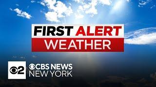 First Alert Forecast: Warm wind shifts cold overnight in New York - 11/1/24