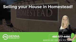 Selling Your House in Homestead Community Maricopa, AZ