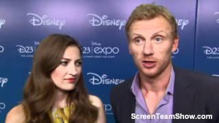 Kelly MacDonald & Kevin McKidd Interview at D23 Expo