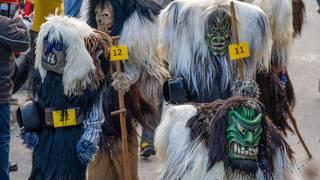 Switzerland Traditions Tschäggättä Lötschental