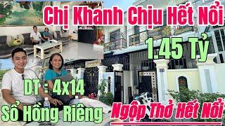 Chị Khanh Ngộp Chịu Hết Nỗi Nên Đành Bán Đi Căn Nhà Trong Tuyết 1.45 Tỷ Sổ Hồng Riêng Bình Chánh 