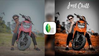 Snapseed Amazing Moody Orange Colour Effect | Best Colour Effect Editing | Snapseed Photo Editing