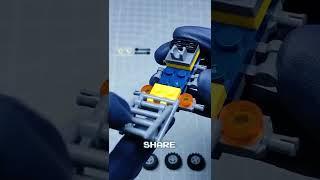 How to make Mini Car? Unofficial LEGO MOC Rescue Aerial Ladder Truck Tutorial SEMBO 乐高 レゴ 레고 ЛЕГО