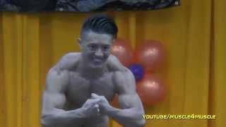 健美 2015 Sep Bodybuilding in Taiwan -  Teenagers Under 70KG  2nd place  林緯    LIN, WEI