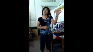 The LIIFI singing Teacher (Ma'am Micz Gamboa)