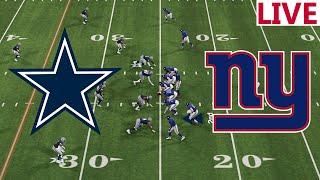 LIVE Dallas Cowboys  vs New York Giants  /NFL Week 4  /NFL SEASON 2025 /NFL Madden