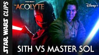 Sith Lord Qimir vs Jedi Master Sol | Star Wars Clips