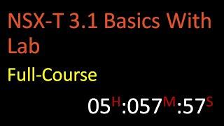 VMWARE NSX-T 3.1 Full Course with Lab