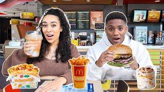 AMERICANS TRY FRENCH MCDONALD'S IN PARIS *RARE MENU ITEMS*