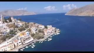 Dji phantom 4,Symi Port,Symi