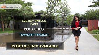 Embassy Springs Bangalore |  Villa Plots in Devanahalli | 2 BHK Sample Flat  Walkthrough