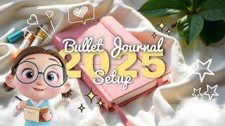 2025 Bullet Journal Setup | Plan with me | Ideas for Bujo beginners |#diy #ideas #craft #journal