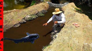 BUILDING DOCK in FISH SWIMMING POOL! **The Cheap and Easy Way**