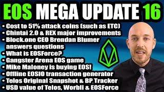 EOS Mega Update 16 - Chintai v2.0 & REX, Gangster Arena, Scatter Exchange IN Wallet, Audit, EOSForce