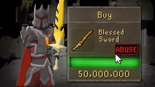 ERADICATING PKERS IN MAX WITH THE BLESSED SWORD! (15B+ RISK) + 35B GIVEAWAY! - RuneWild RSPS