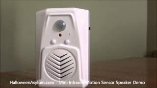 Mini Recordable Infrared Motion Sensor Scream Speaker