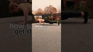 How to get stronger as a TEEN!!  #gym #calisthenics #shorts